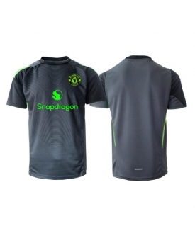 Manchester United Portiere Maglia Gara Trasferta Repliche 2025-26 Maniche Corte